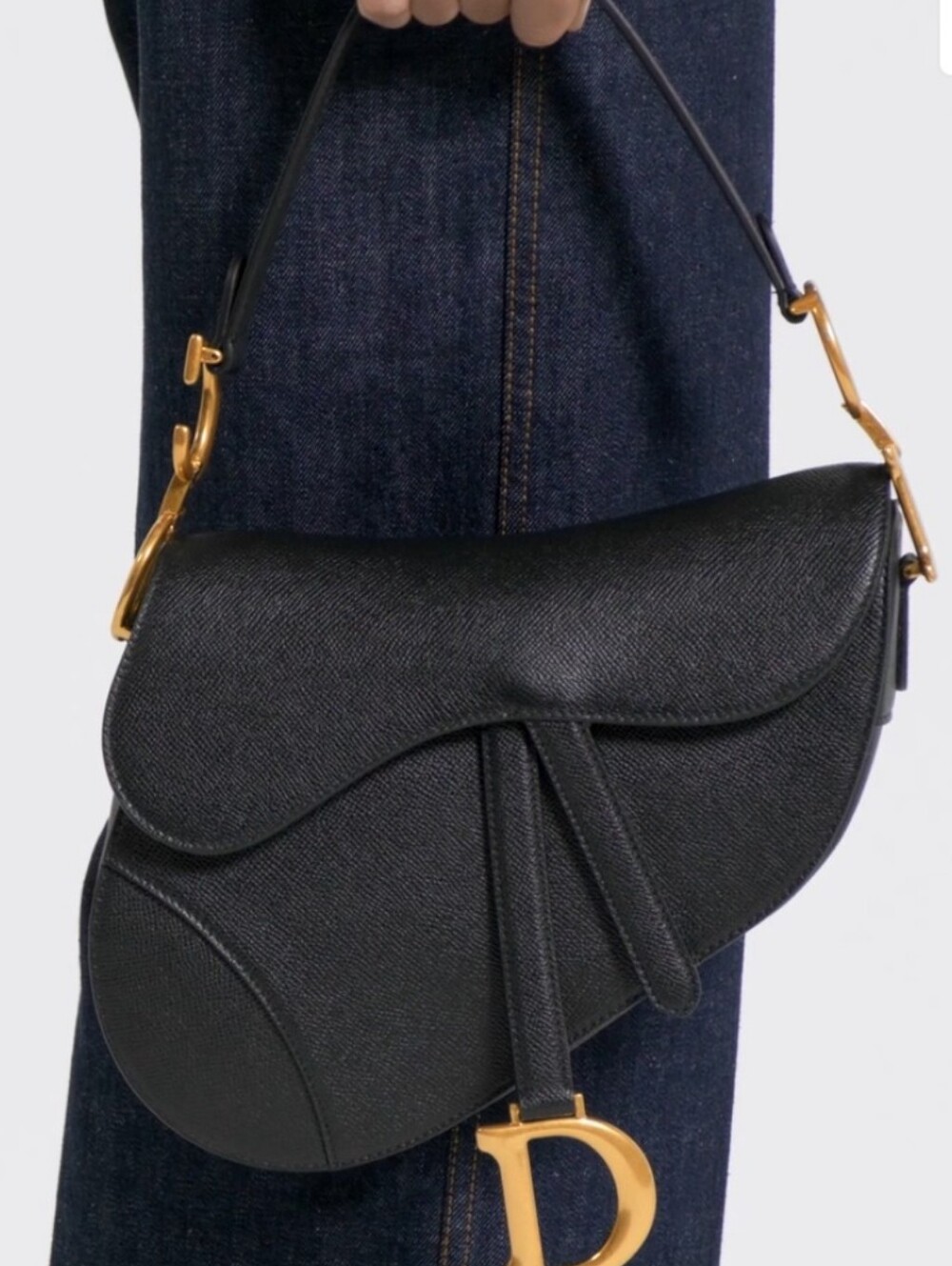 Super Grained Calf Saddle Up Crossbody - Picture 11 of 13